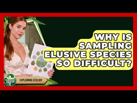 Why Is Sampling Elusive Species So Difficult? - Explaining Ecology