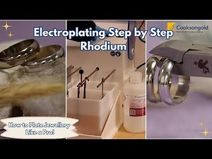 How to Plate Jewellery Like a Pro | Electroplating Rhodium