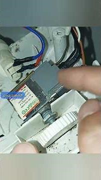 Refrigerator Thermostat & Starter relay Replacement | Fridge Not Cooling Fix #shorts