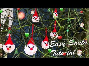 🎅Make This Adorable Crochet Santa Before Christmas! Step-By-Step Guide