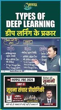 MPPSC Unit 9 (ICT) | Types of Deep Learning | Deep Learning Explained for MPPSC