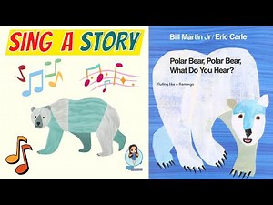 Polar Bear Polar Bear Bear What Do You Hear Song | Eric Carle Books Read Aloud Animated Stories
