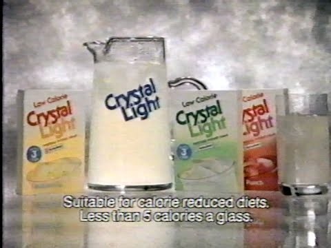 Classy Crystal Light Retro 80s Commercial (1987)