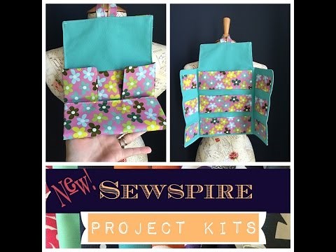 How to Sew A Jewelry Roll Travel Case