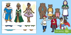 Storytelling Stick Puppets