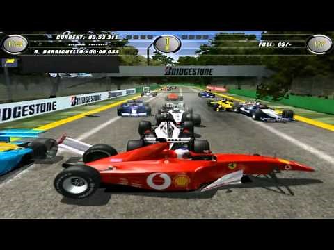 F1 2002 crazy gameplay