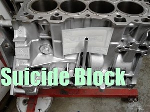 B18b Internals In GSR Block. Turbo Engine Build - Pt 1
