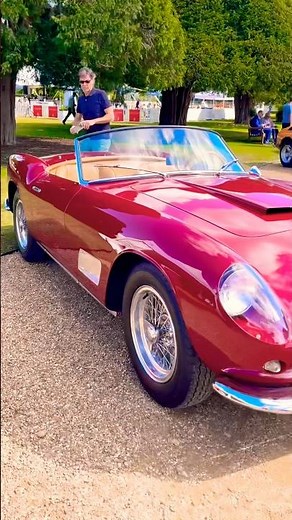 CLASSIC 1957 FERRARI 250 GT LWB CALIFORNIA SPIDER PROTOTIPO FOR SALE AT AUCTION! #shorts #viral #yt