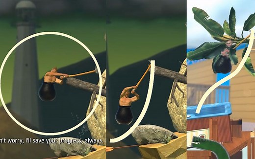 【Getting over it】通关教学攻略——操作技巧篇