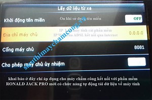Máy chấm công có tính năng ADMS - Cloud Server - Trang Chủ Ronald jack Pro