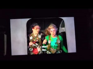 iCarly - Carly and Samantha scream and jump off from the plane going to Japan