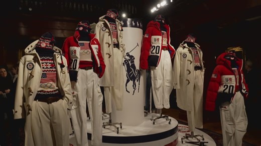 Ralph Lauren unveils Team USA's Olympic uniforms