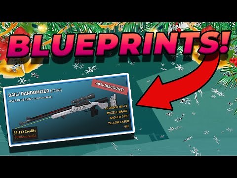 *NEW* BLUEPRINTS AND PLAYER SHOP | Phantom Forces
