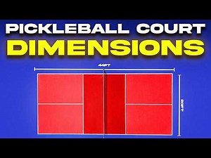Pickleball Court Dimensions Explained (Lines, Net Height & Court Size)