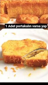 portakallı kek tarifi 🍰