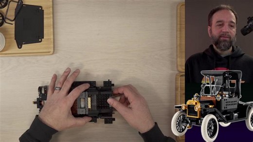 LEGO Ford Model T: Yes, illegal build technique included