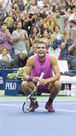 Alcaraz's title-winning moment 💙