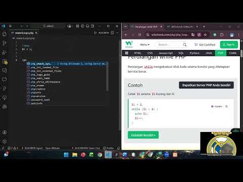 PENJELASAN DASAR PHP LOOPS DAN PHP FUNCTIONS