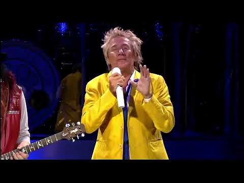 ROD Stewart CARLOS Santana LIVE I'd Rather Go Blind 2015 ⭐