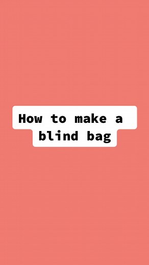 DIY Blind Bag Making Tutorial | Fun and Easy Crafts for Everyone