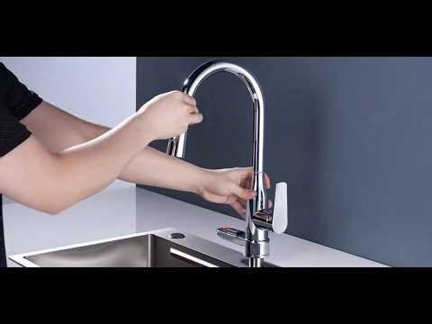 Complete Faucet Quick-Install System | Lock Nut, Hose Connector & Weight