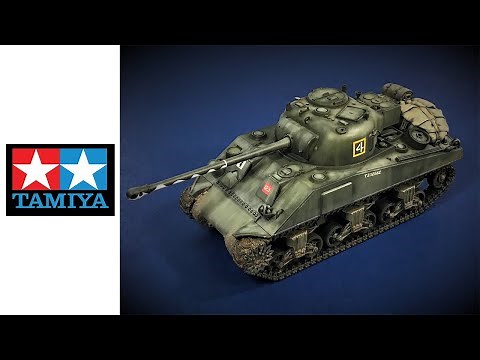 Tamiya 1/48 Sherman Firefly Mk.1c + Legend Stowage Full Build & Paint Plastic Model Kit