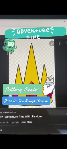Ice King’s Crown Planter: Adventure Time Ceramics