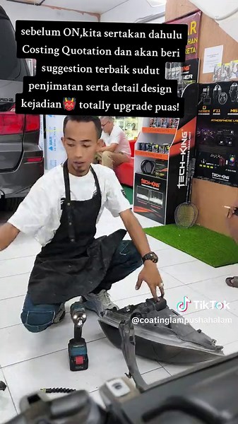 Jom Tengok! Upgrade Headlamp BMW E90 Dengan LED Bulb