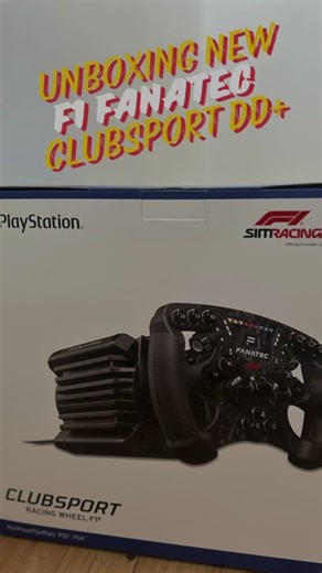 Fanatec F1 Clubsport DD Bundle Unboxing