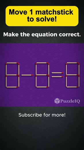 Only 1 Matchstick Can Fix This!