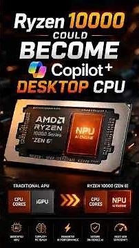 AMD Could Replace Ryzen Graphics With an AI Engine