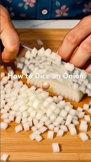 How to Dice an Onion Like a Pro (Safe, Fast, & Uniform)
