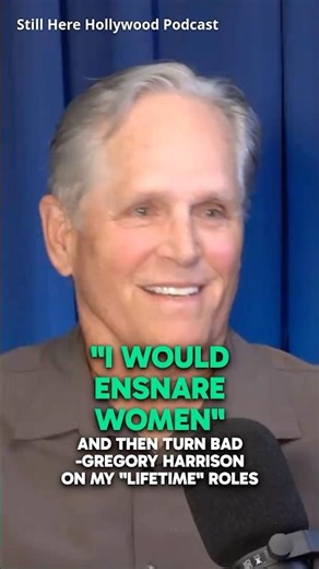 The Art of Playing Good Guys Gone Bad. "I'd ensnare women" -Gregory Harrison "Trapper John MD"