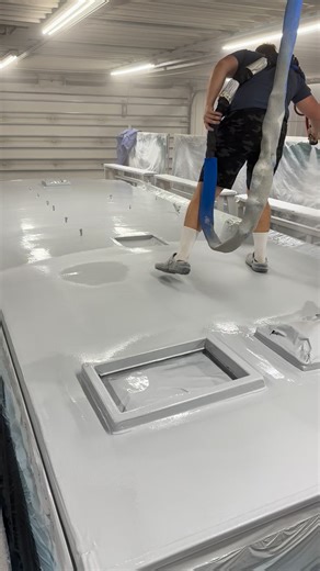 #indianpointrvroofing #flexarmor #lifetimenoleakguarantee #NoMoreMaintenance #handsprayed | Indian Point RV Roofing