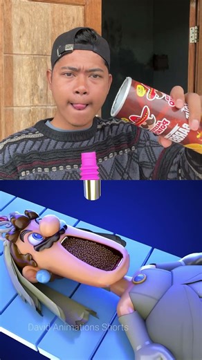 Super Mario & Princess Peach loves coco pops. #supermario #mariobros #princesspeach v564