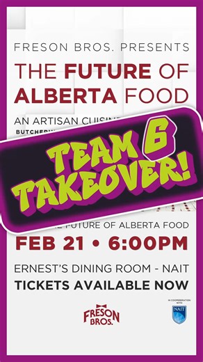 Rooted in the process, not just the plate. Join us as we share our approach to rustic flavours, teamwork, and hospitality as part of the Future of Alberta Food at the Freson Bros Competition. #Team6 #FresonBrosCompetition #FutureOfAlbertaFood #RusticFlavours #HospitalityInAction | Freson Bros.