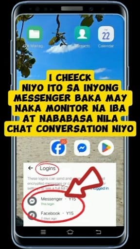 I check niyo ito sa inyong messenger #tutorial #tips #viewalllogins #logins #messengerlogins | RRR TV