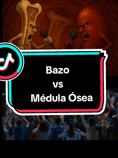 🎵Bazo vs Médula Osea 🎤Batalla Rap con CIENCIA #mundonaat #batallarapconciencia #medicina #cienciaentiktok #bazo