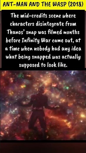 Ant-Man and the Wasp Snap Scene Filmed BEFORE Infinity War! #avengers #marvel #mcu