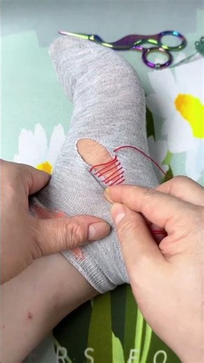 How to Stitch Torn Clothes with a Needle | Easy Hand Sewing Tutorial for Beginners"#diy #sewcialists