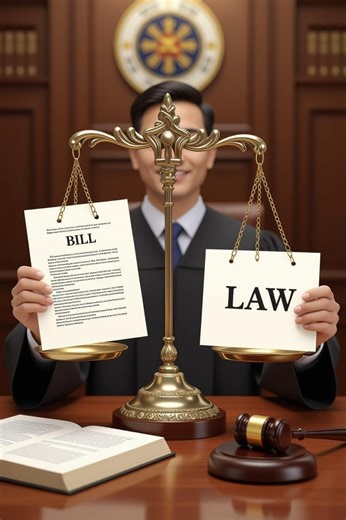 11K views · 124 reactions | We explain the difference between a bill and a law in the Philippine legislative process, highlighting how a bill starts as a proposal in Congress and only becomes a law after being signed by the President. #LegalExplainer #PhilippineLaw #BillVsLaw #CivilEducation #PoliticalProcess | Atty. Alman-Najar Namla | Facebook