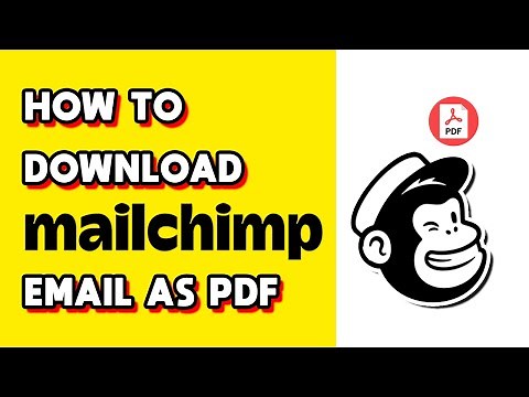 How to Download Mailchimp Email as PDF (Quick & Easy)