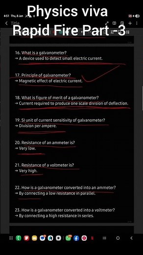 Physics Viva Rapid Fire 🔥 | Class 12 CBSE Practical | Part 3
