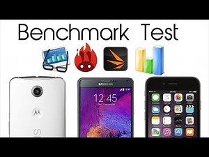 Nexus 6 vs iPhone 6 Plus vs Note 4 - Benchmark Test (4K)