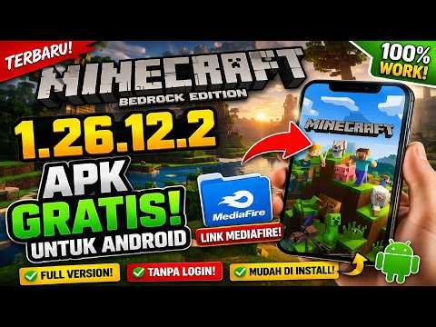 Minecraft 1.26.12.2 APK Gratis Android 📱 Bedrock Edition + Mediafire Link