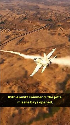 ⚔️ Fighter Jet Locks Target & Fires Missiles! 💥 Precision Attack in Action! #fighterjet #technology