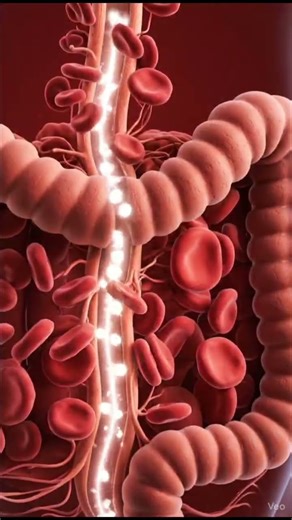 Protein Digestion & Body Transformation | 3D Digestive Animation System #anatomy #shorts