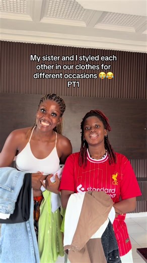 Sister Style Swap: Dressing Each Other in Our Outfits