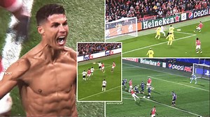A compilation of Cristiano Ronaldo's group stage heroics goes viral after Man Utd defeat vs Galatasaray