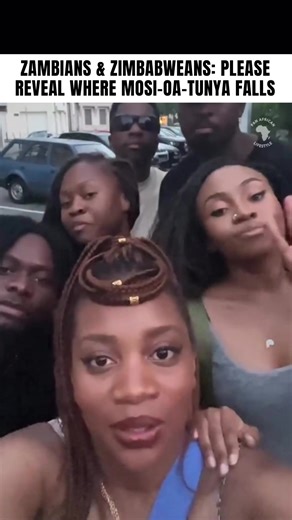 Niasha, the Zimbabwean-Australian singer-songwriter, sparks a burst of laughter as she prepares to take a selfie, suddenly blurting out that Victoria Falls, known by its proper name Mosi-oa-Tunya, falls in Zimbabwe. Her Zambian friends immediately give chase, laughing and calling after her, as she dashes around with her phone in hand, turning a simple photo into a joyful, playful scramble. The moment overflows with energy, humor, and camaraderie, leaving us to ask our audience, where do you thin